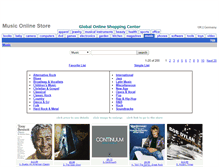Tablet Screenshot of music-online-store.com